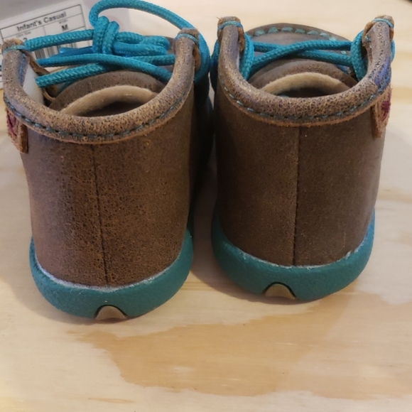 Infant turquoise moc - Picture 4 of 5